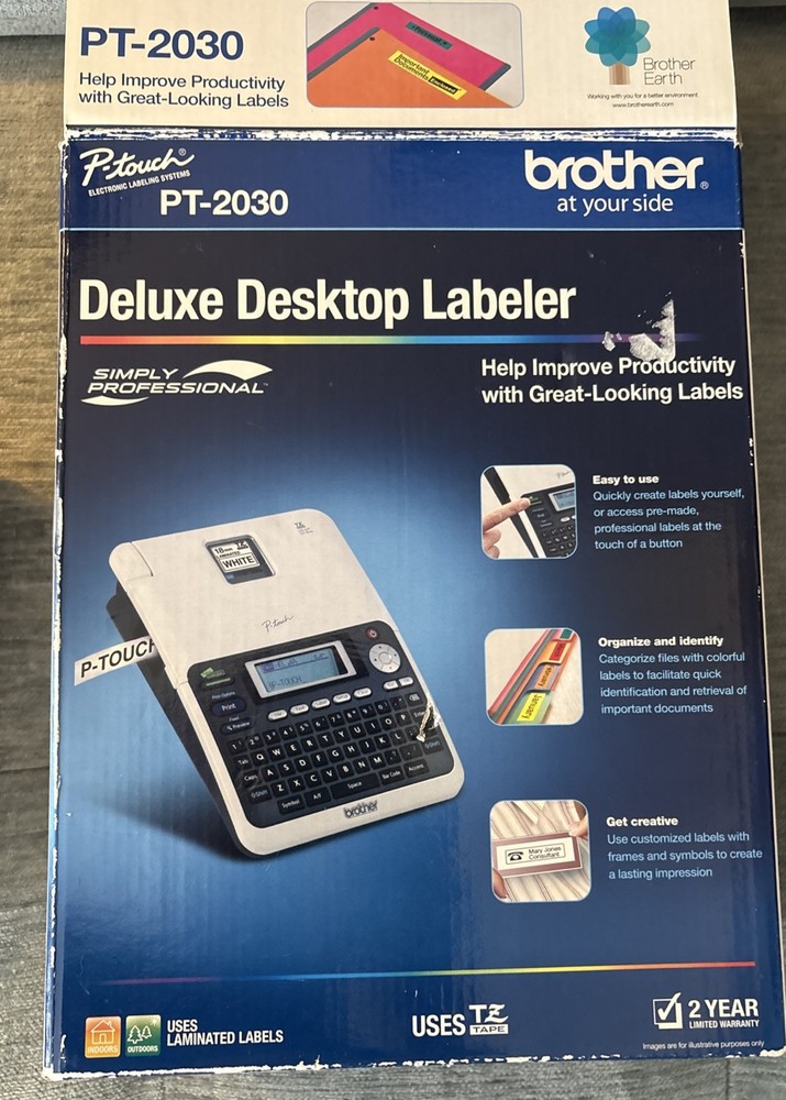 Brother PT-2030 Label Thermal Printer