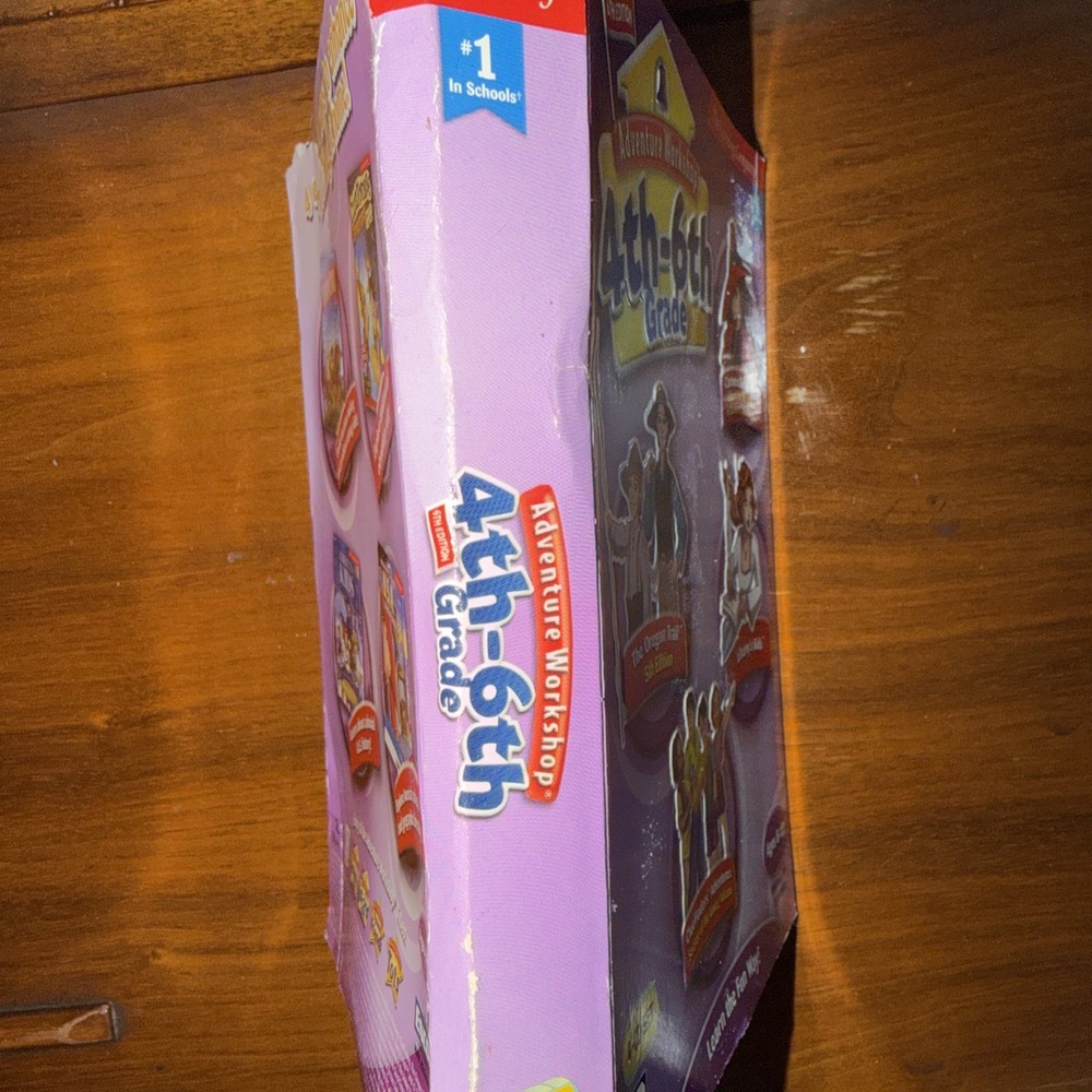 Adventure Workshop 4th-6th Grade 6th Edition PC CD-ROM software New Unopened