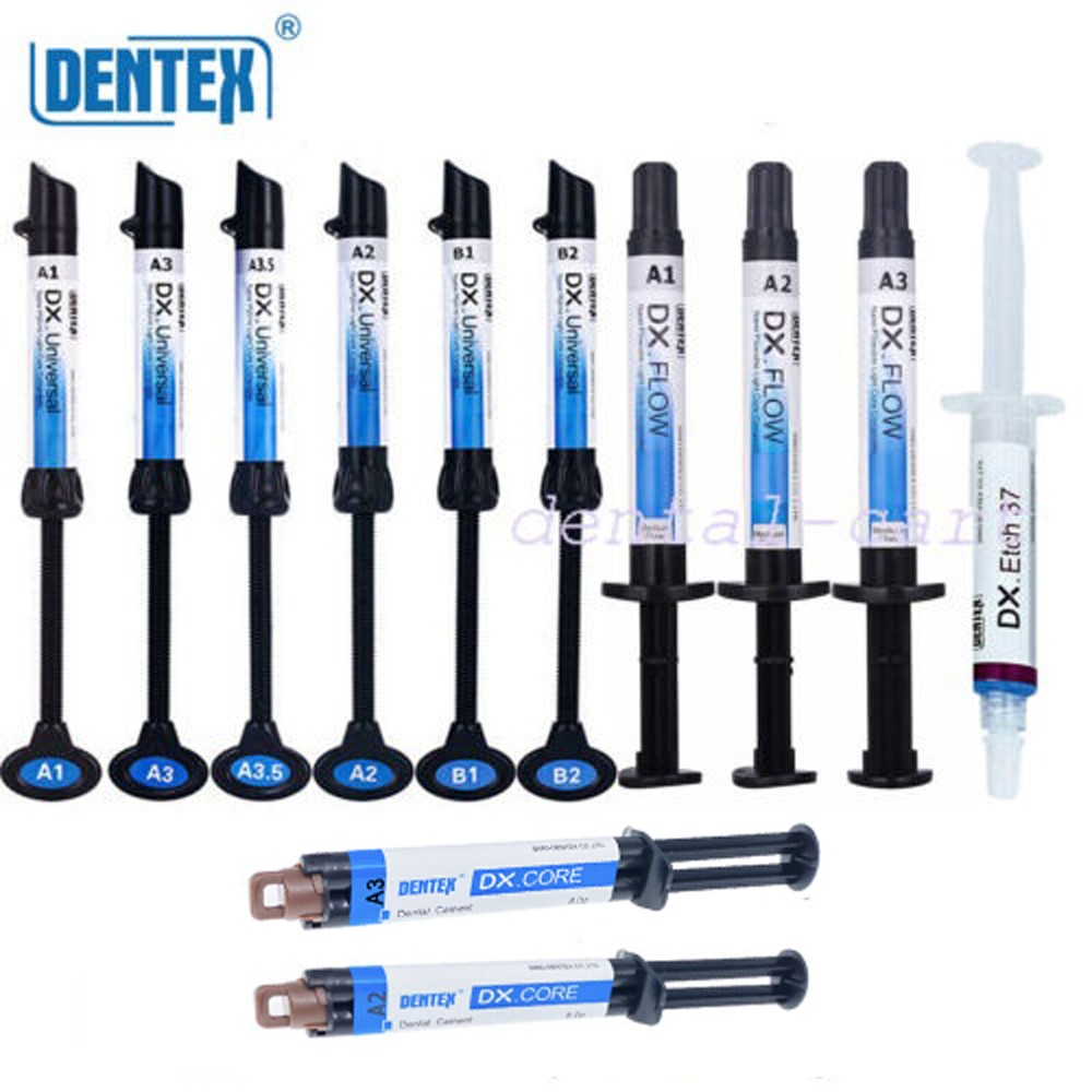 Dentex Dental Universal /Flowable Medium Flow Light Cure Composite Resin Refill