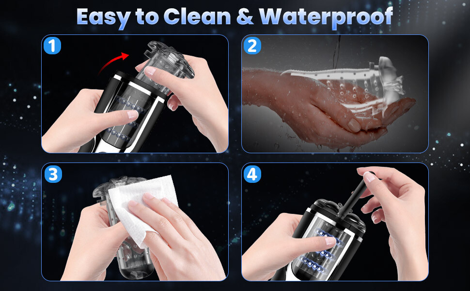 Automatic Male Masturbaters Thrusting Rotating Vibrating Strokers Cup Lubricants