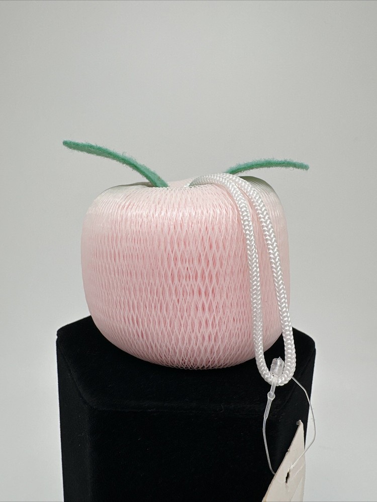Apple Shape Shower Ball Bath Ball Mesh Bubble Nets Bath Scrub Bath with- 2In…3