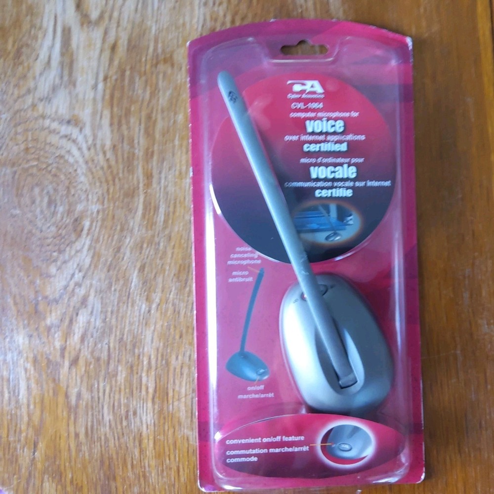 Cyber Acoustics CVL1064RB Microphone
