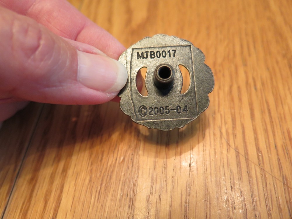 Brass/Dark Tone Drawer Pulls Drop Pulls - Set of 4