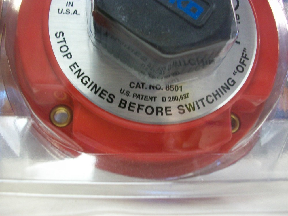 PERKO BATTERY SELECTOR SWITCH #8501 - SEACHOICE PACKAGING