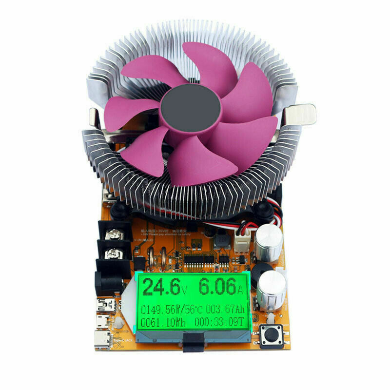 Constant Current Battery Capacity Tester Module Electronic Load Tester 220V 20A