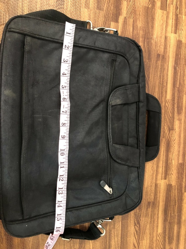 Dell Laptop Computer Briefcase Messenger Bag Shoulder Strap Black
