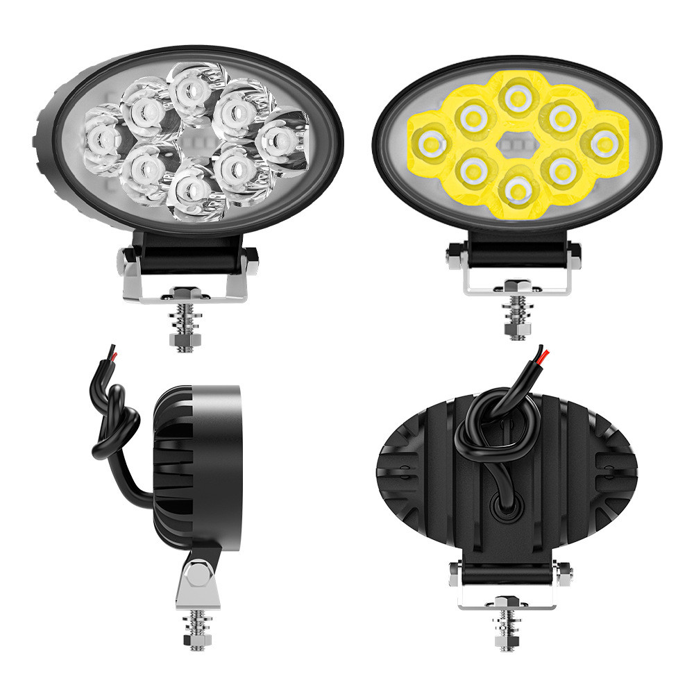 2PCS 3'' LED WORK LIGHTS fit Caterpillar Construction Equipment Forklift Tractor