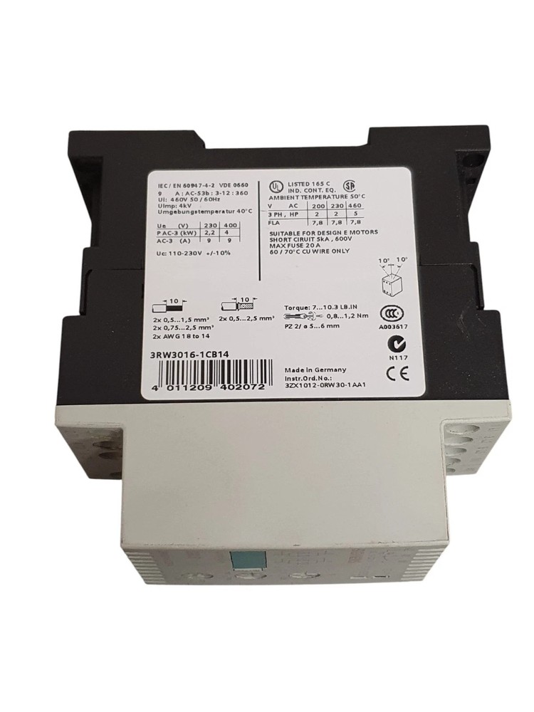 Siemens 3RW3016-1CB14