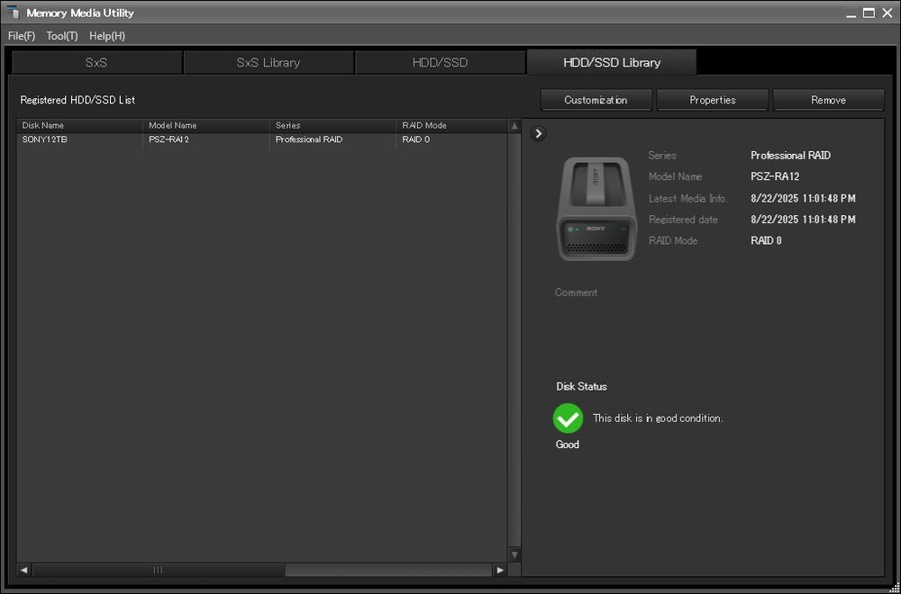 Sony Ruggedized Raid PSZ-RA Thunderbolt 2 Portable RAID Array (12TB)