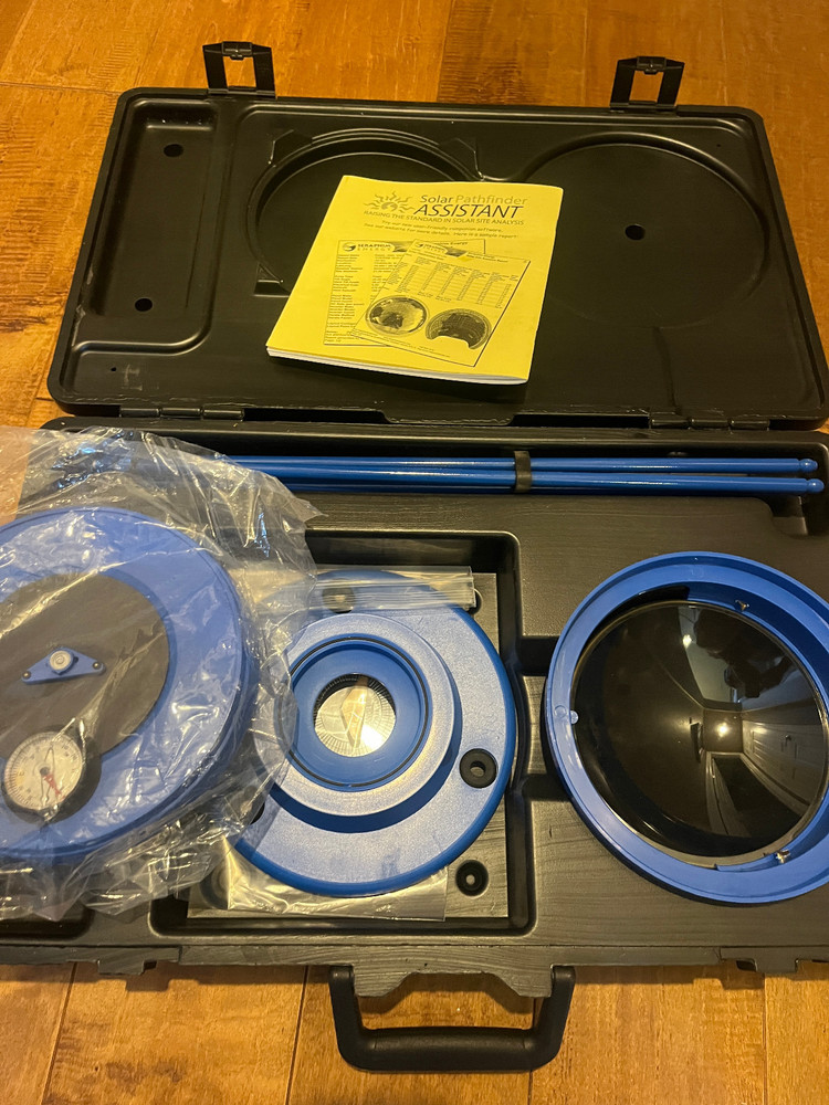 Solar Pathfinder Solar Site Analysis with Tripod and Hard Case