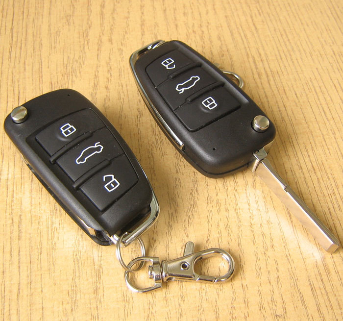 Remote Central Locking Kit for AUDI A2 A3 A4 B6 B7 A6 S4 S6 withHAA key blanks