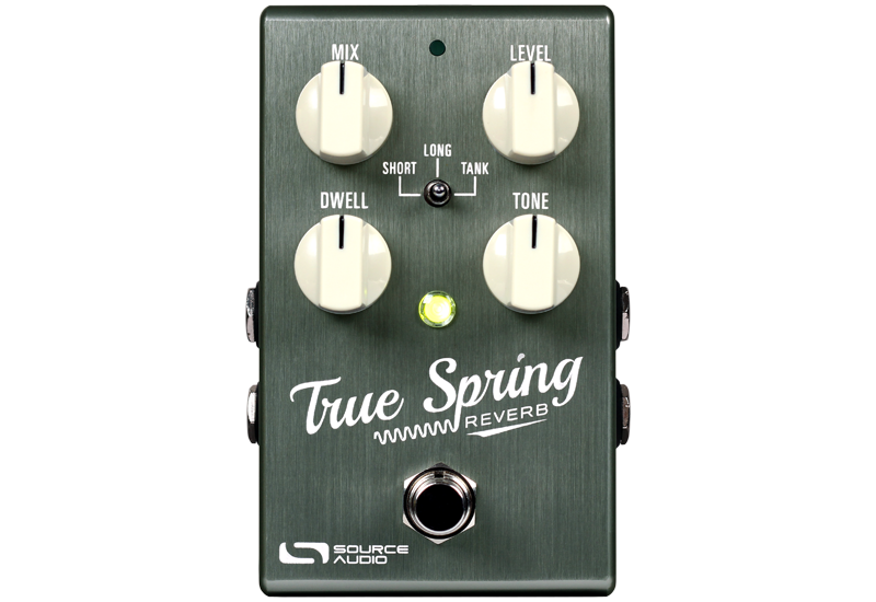 New Source Audio SA247 True Spring Reverb Effects Pedal w/ SA167 Tap Switch