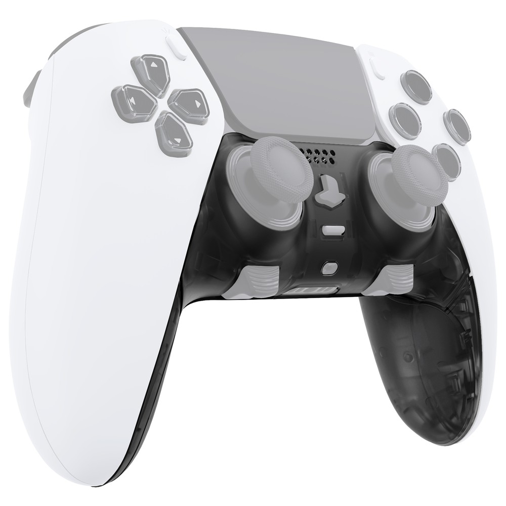 eXtremeRate Replacement Top Bottom Decorative Trim Shell for PS5 Edge Controller