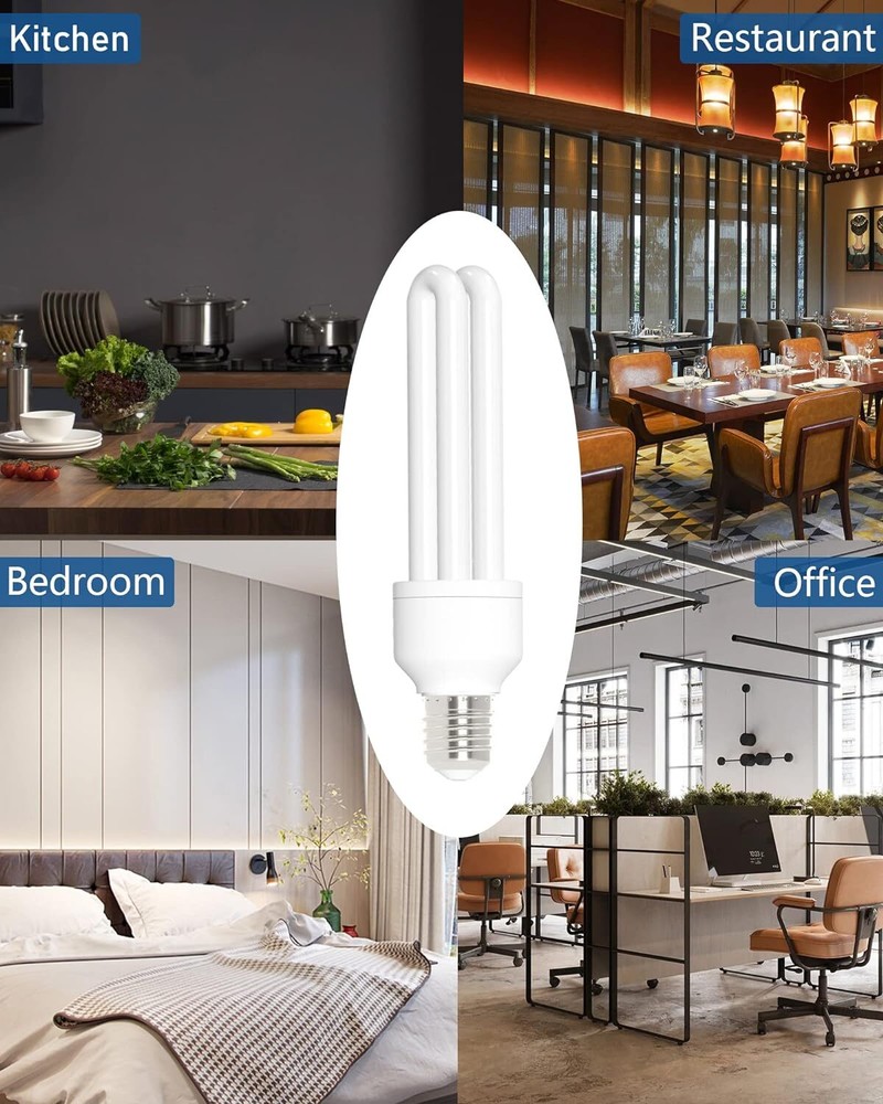 E27 15W U Type Replacement Bulb for 15W Bug Zapper, Compatible with HOM