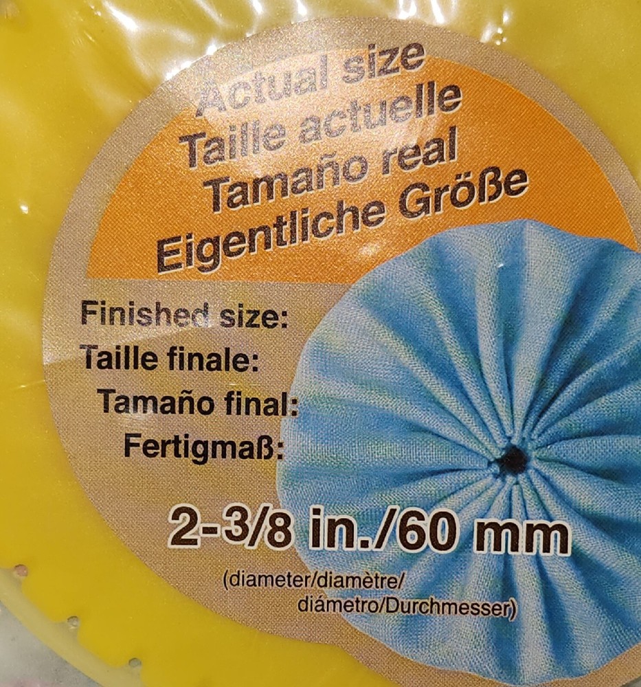 Clover Quick Yo-Yo Maker-Round 2-3/8" -8703