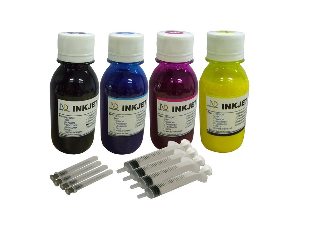 ND Non-Original 4x100ml refill ink for 676 WorkForce Pro WP-4520 WP-4530 WP-4533