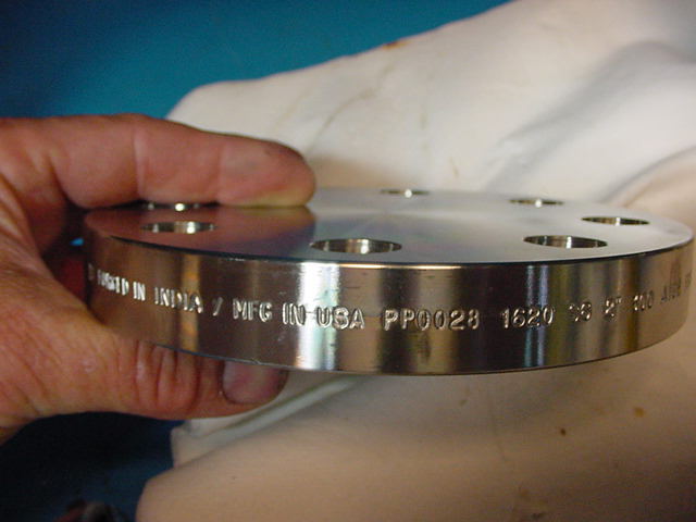 New 2" 300 Blind flanges B16.5 A/SA182 F316/316L Stainless Steel pipe flange