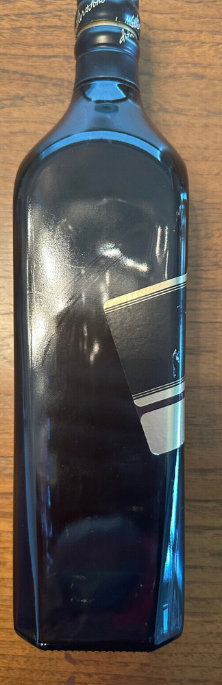 Johnnie Walker Double Black opaque bottle w cap