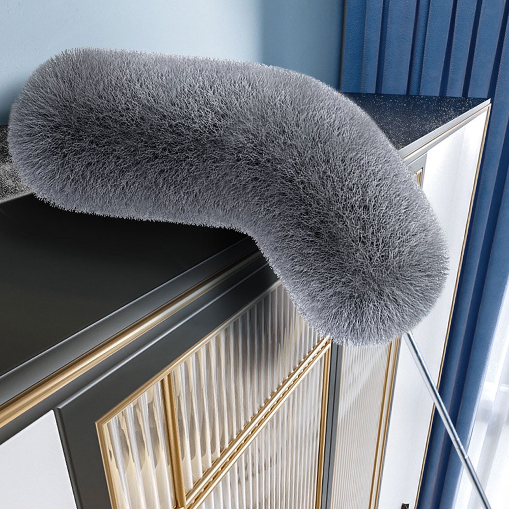 Extendable handle Feather Duster 250cm Long Telescopic Static Duster Brush CW