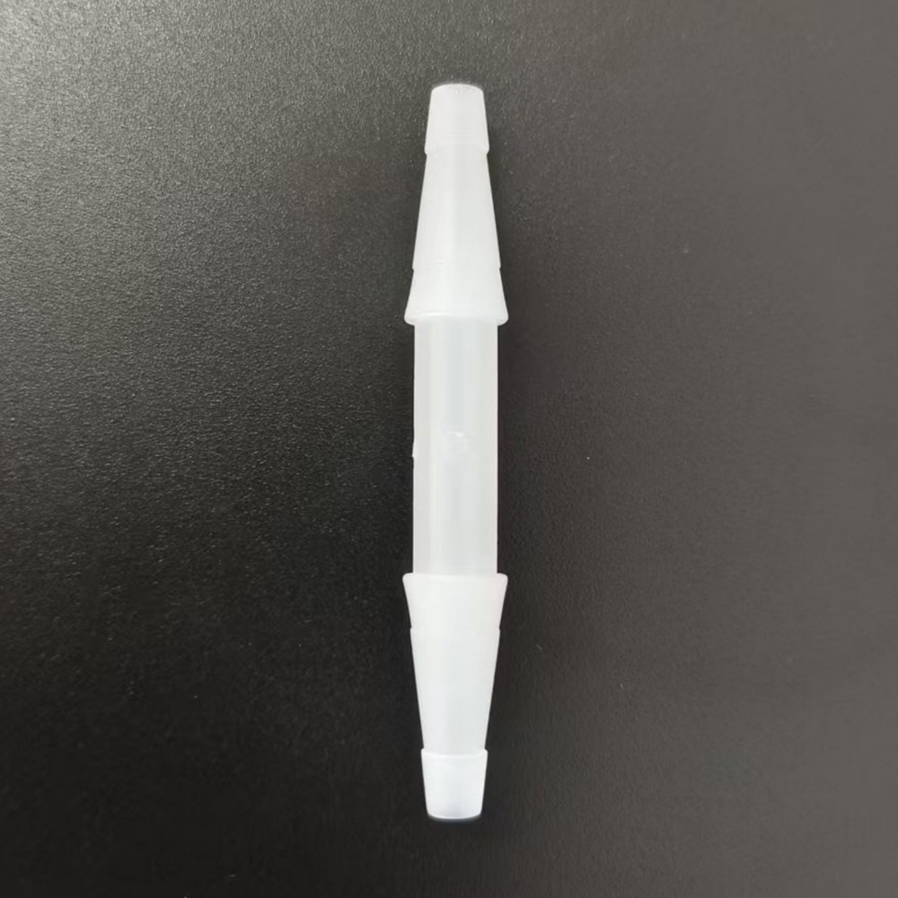 Plastic Hose Barb Fitting Extended 4mm Barbed Splicer Mender Joint Adapter × 25