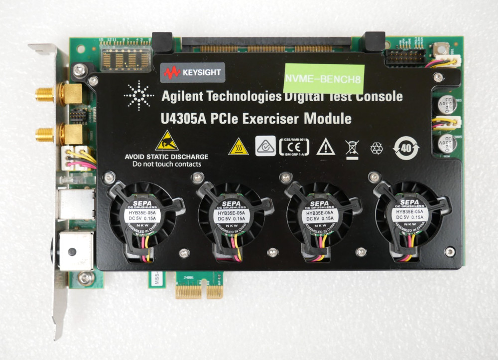 Keysight Agilent U4305A PCIe Exerciser Module Digital Test Console