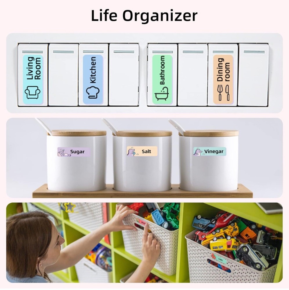 Mini Cute Label Maker ( Including 5 Tapes)