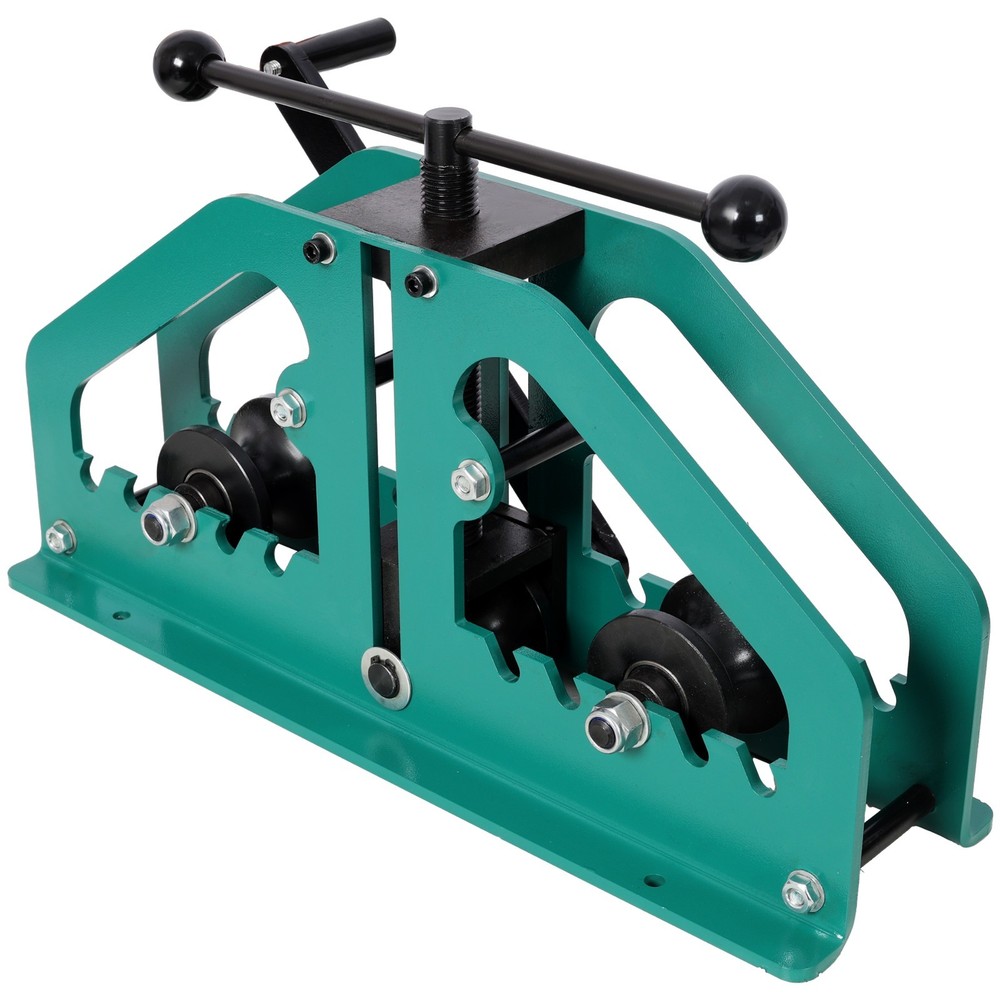 3-in-1 Tube Roller Bender with 3 Dies Pipe Rolling Machine