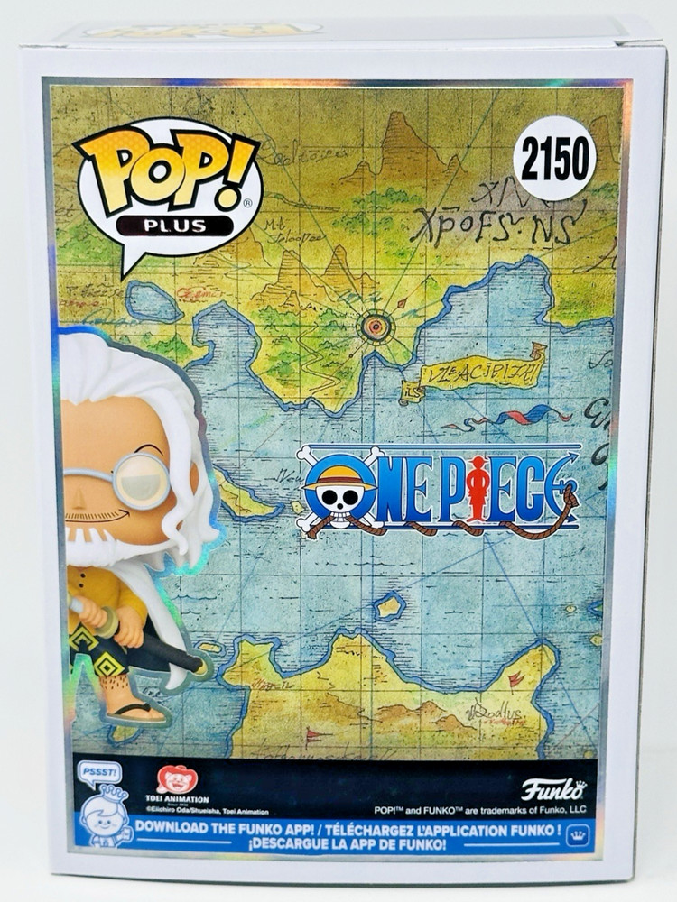 Funko Pop! Plus- One Piece: Silvers Rayleigh #2150 COMMON with Protector - New