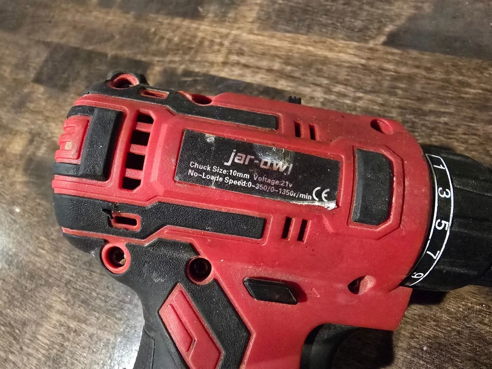 Jar-Owl 21 Volts 21V Drill Tool Only (UNTESTED)