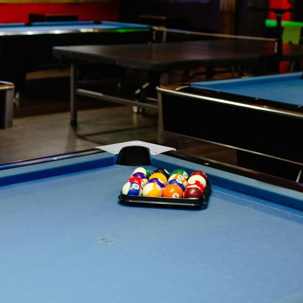 7-Foot Pool Table Corner Protector – Chrome Metal Easy Install Accessory