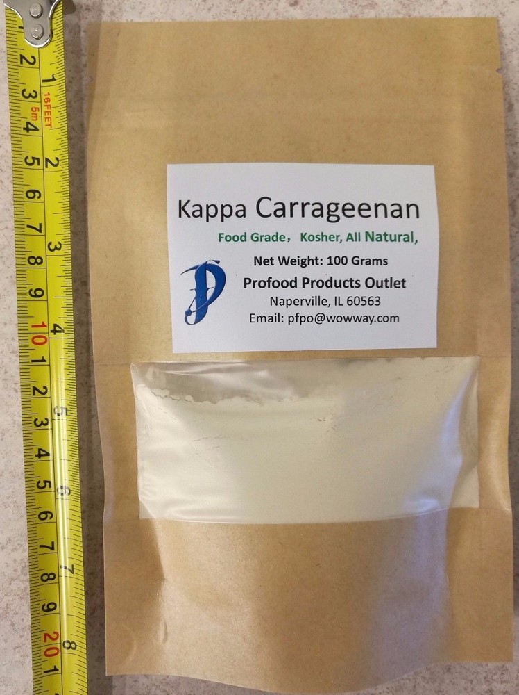 Carrageenan 100 grams, GENU® texturizer type MB-150F, gums, texture