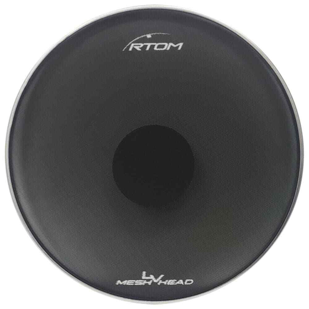 RTOM Black Mesh Drumhead 8"