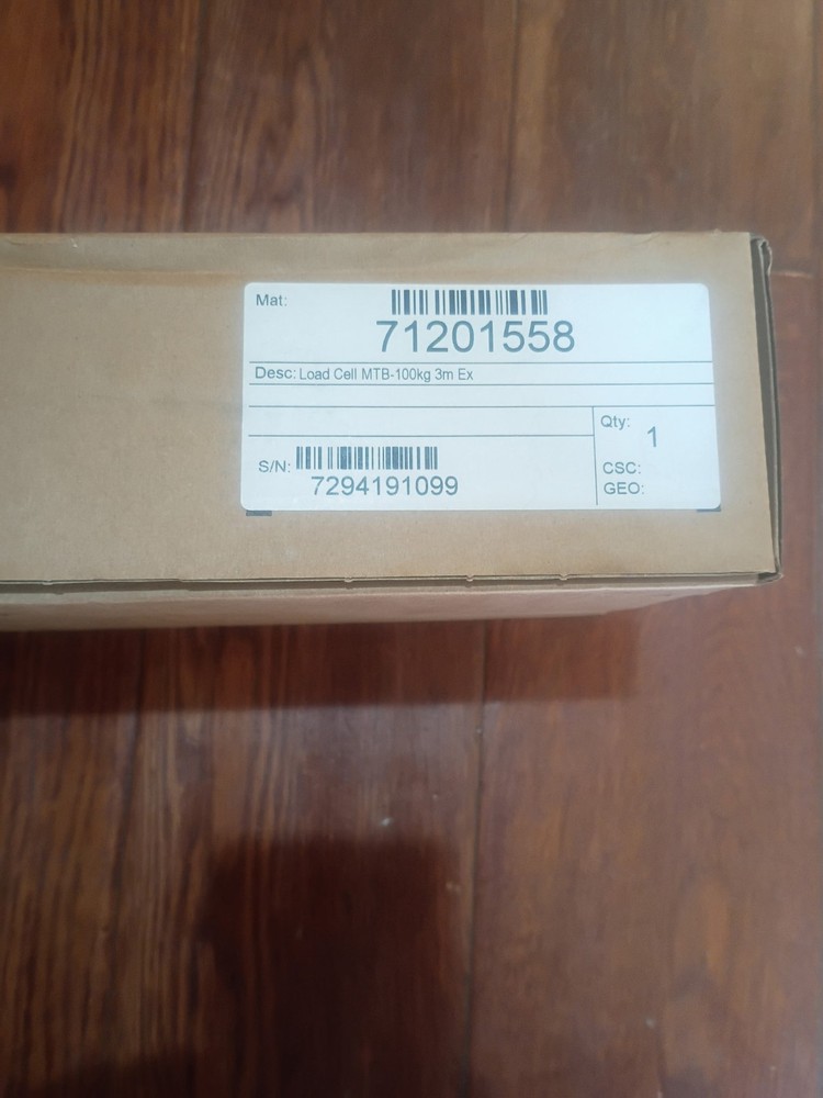 Mettler Toledo load cell 100kg