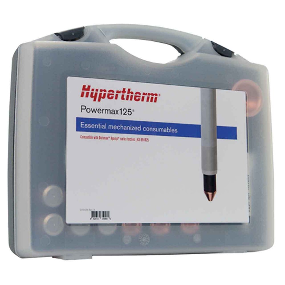 Hypertherm 851475 Consumable Kit Powermax125 Essential Mechanized 125 A Cutting