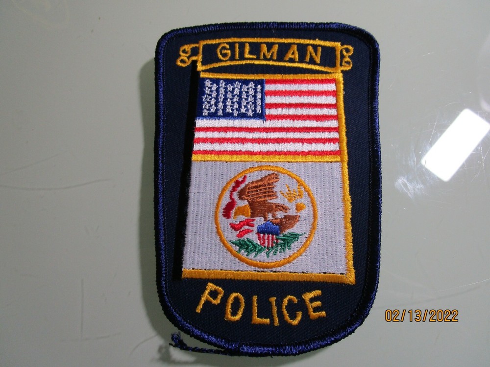 GILMAN IL POLICE PATCH
