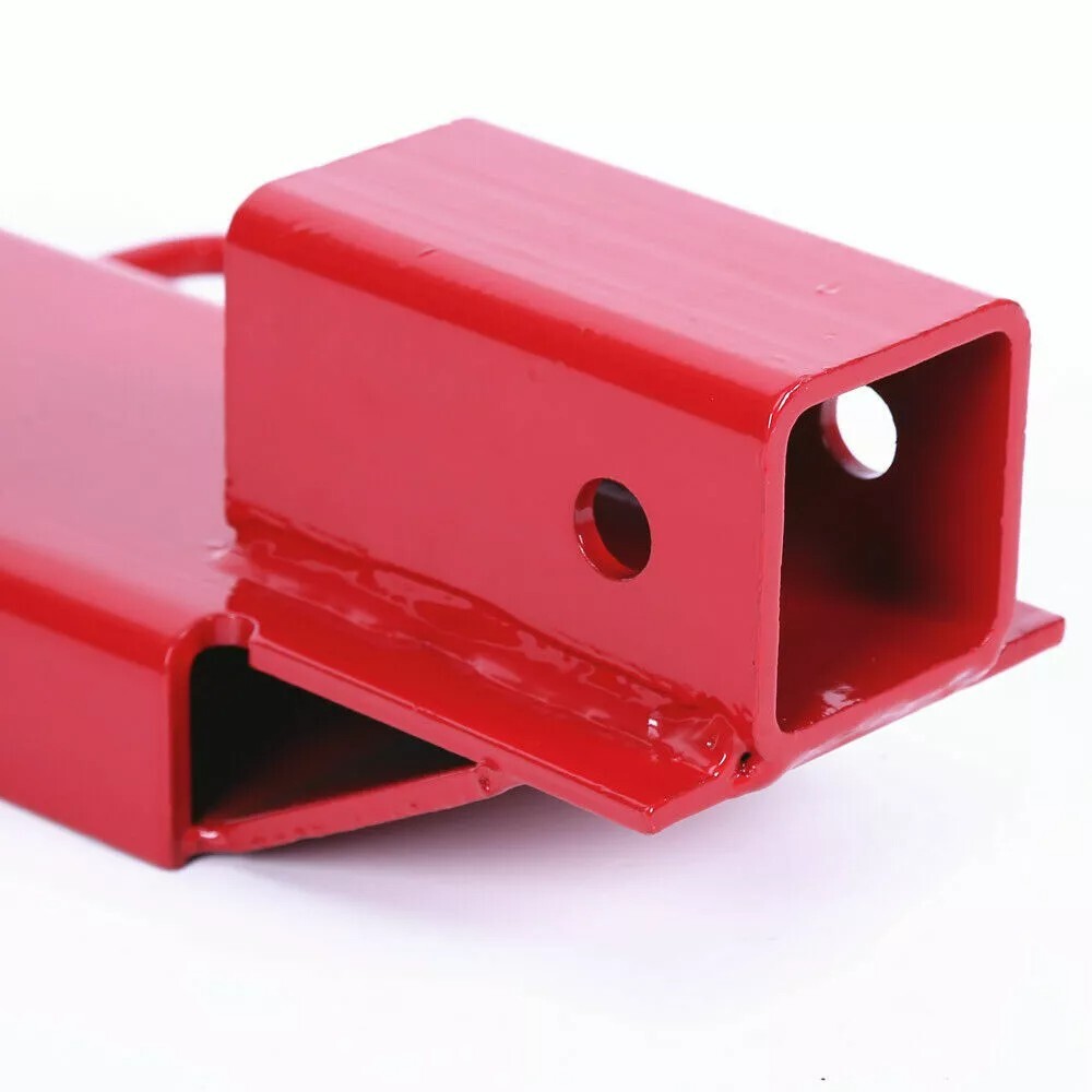 2" Clamp On Forklift Hitch Receiver Pallet Fork Trailer Towing Adapter