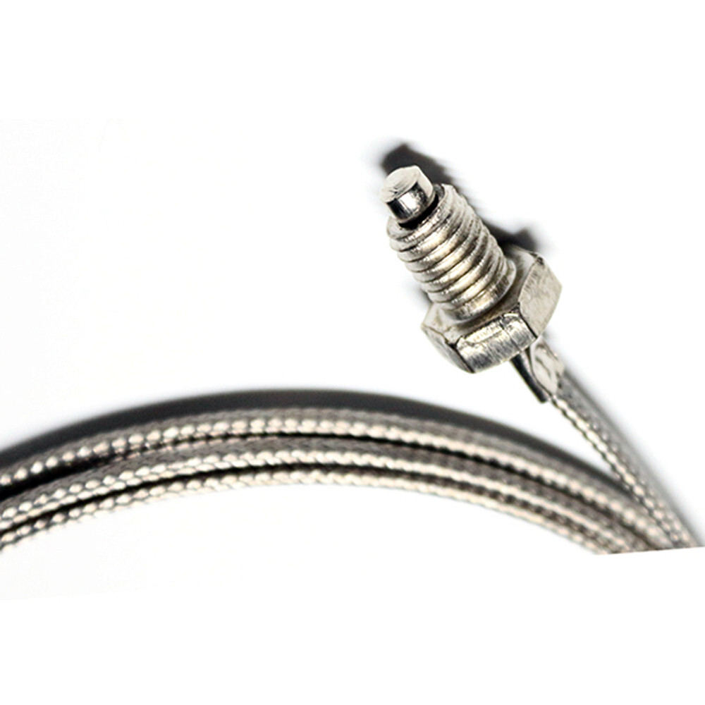 1M Cable K Type Screw Thermocouple Temperature Sensor Probe 6mm Thread 0-600℃