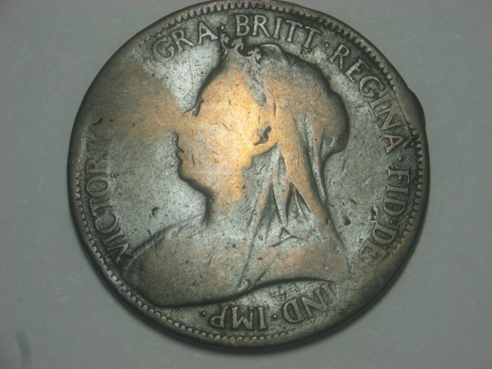 Great Britain Half Penny  1899