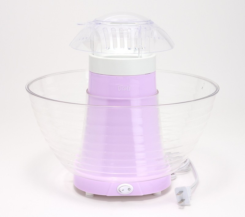 DISHY 17-Cup Electric No-Oil Popcorn Maker