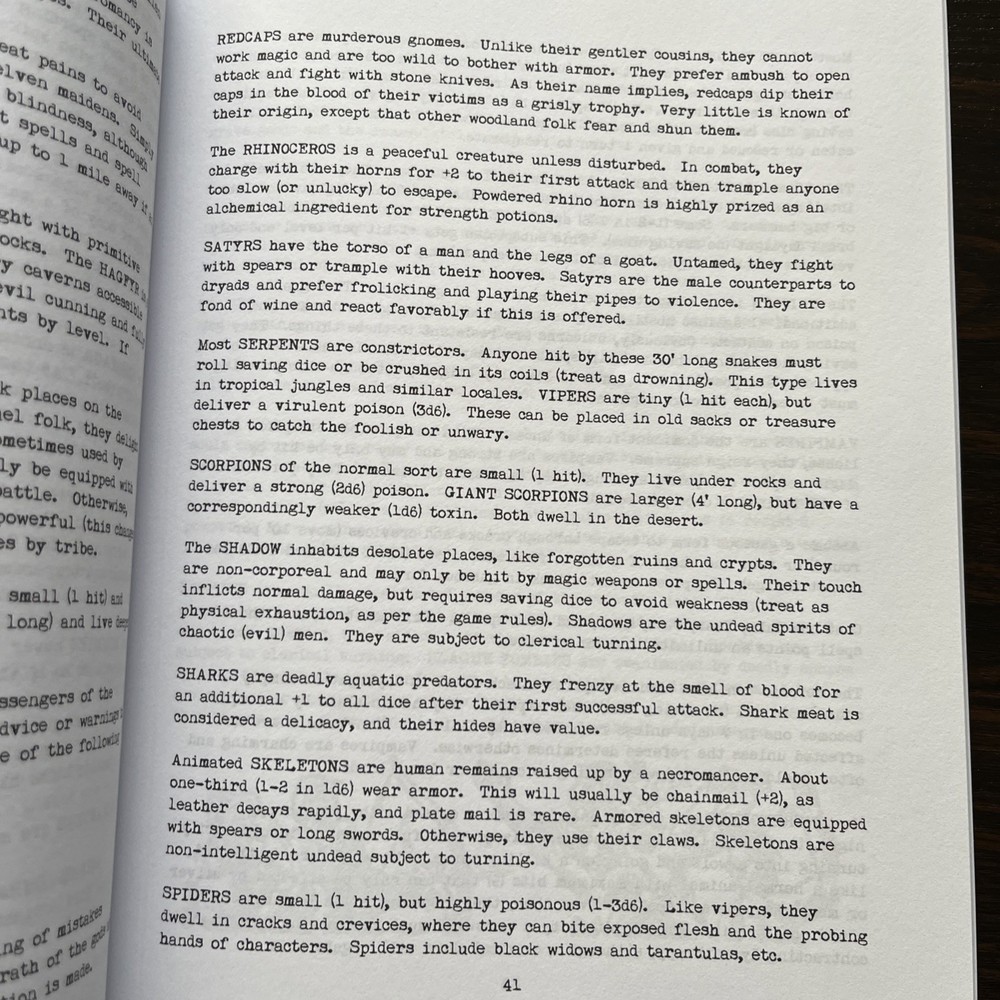 Pits & Perils OSR Rules