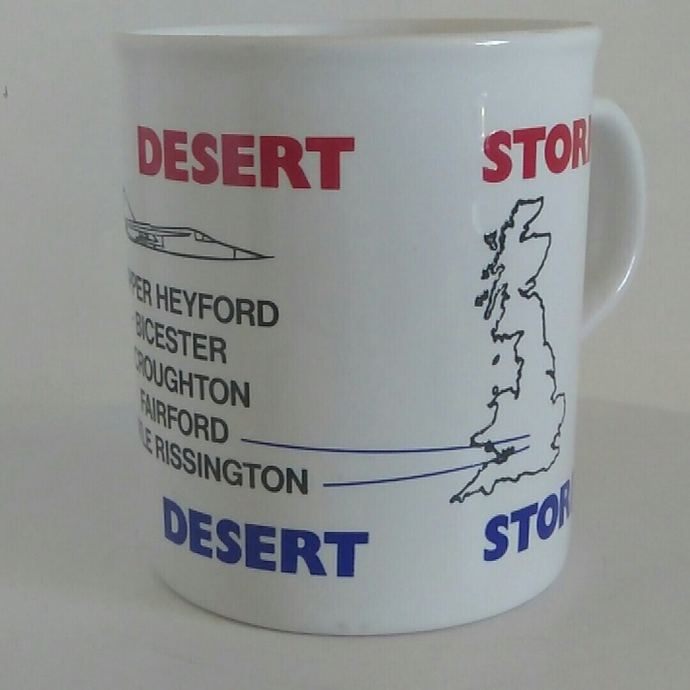 Operation Desert Storm Coffee Mug Vintage