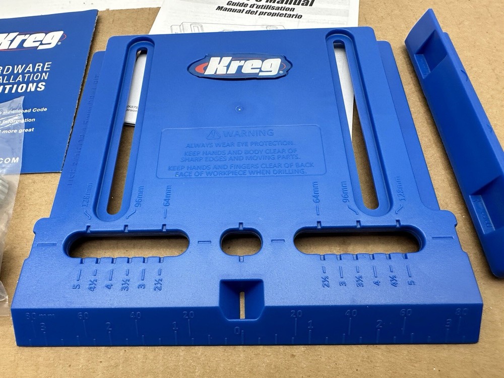 KREG KHI-PULL Cabinet Hardware Jig 1 pc