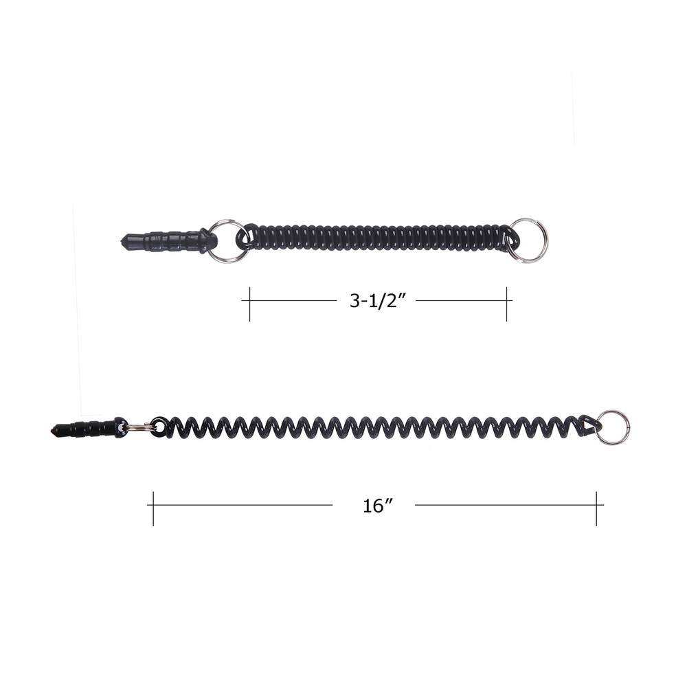 10 Pack Detachable Elastic Coil Stylus Tether Strings Lanyards for Stylus Pens