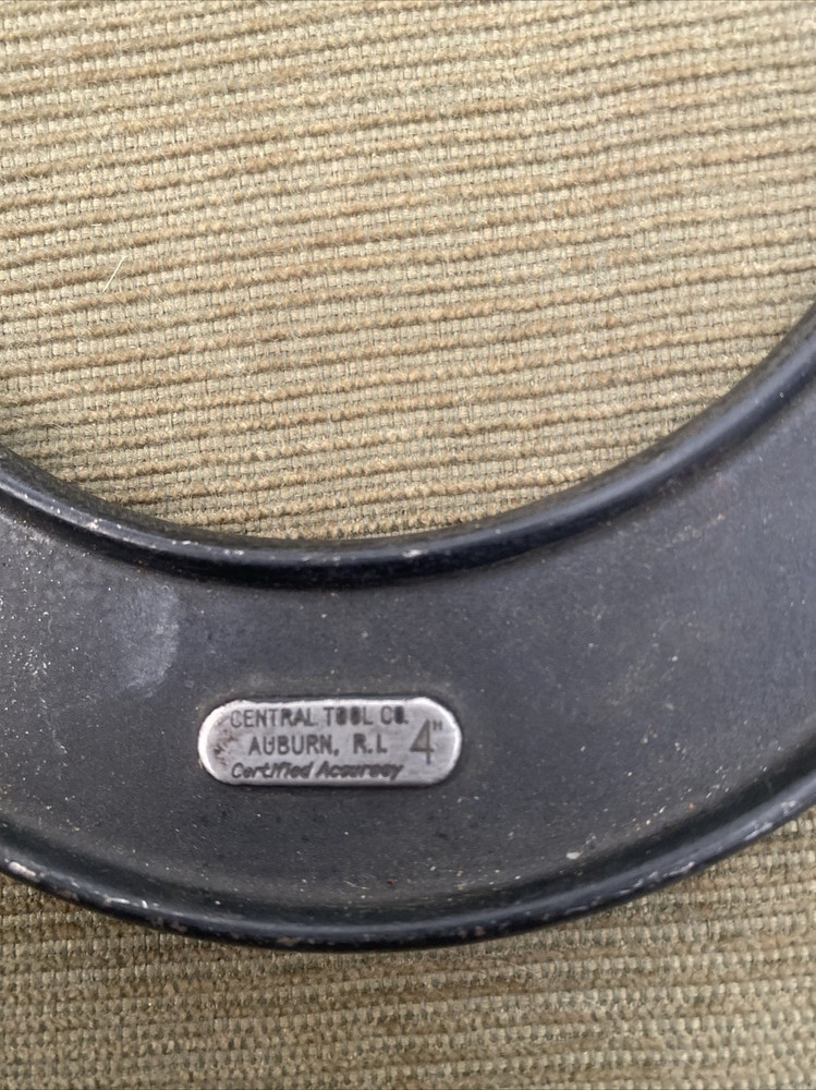 Vintage Central Tool Co 4” micrometer