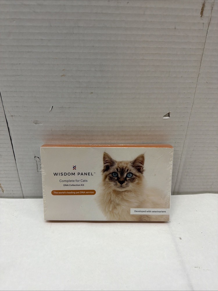 Wisdom Panel Complete Cat DNA Collection Kit NEW SEALED