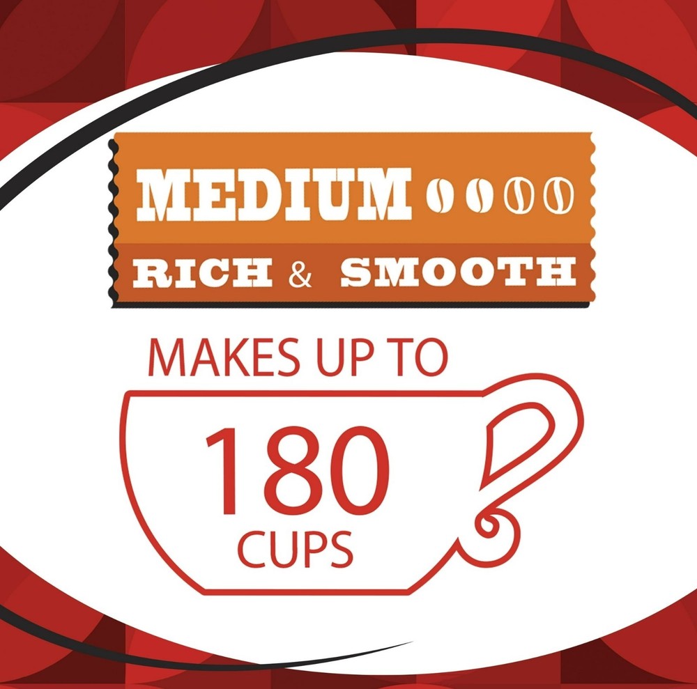 Great Value Medium Roast Instant Coffee – 12 oz, Classic Flavor