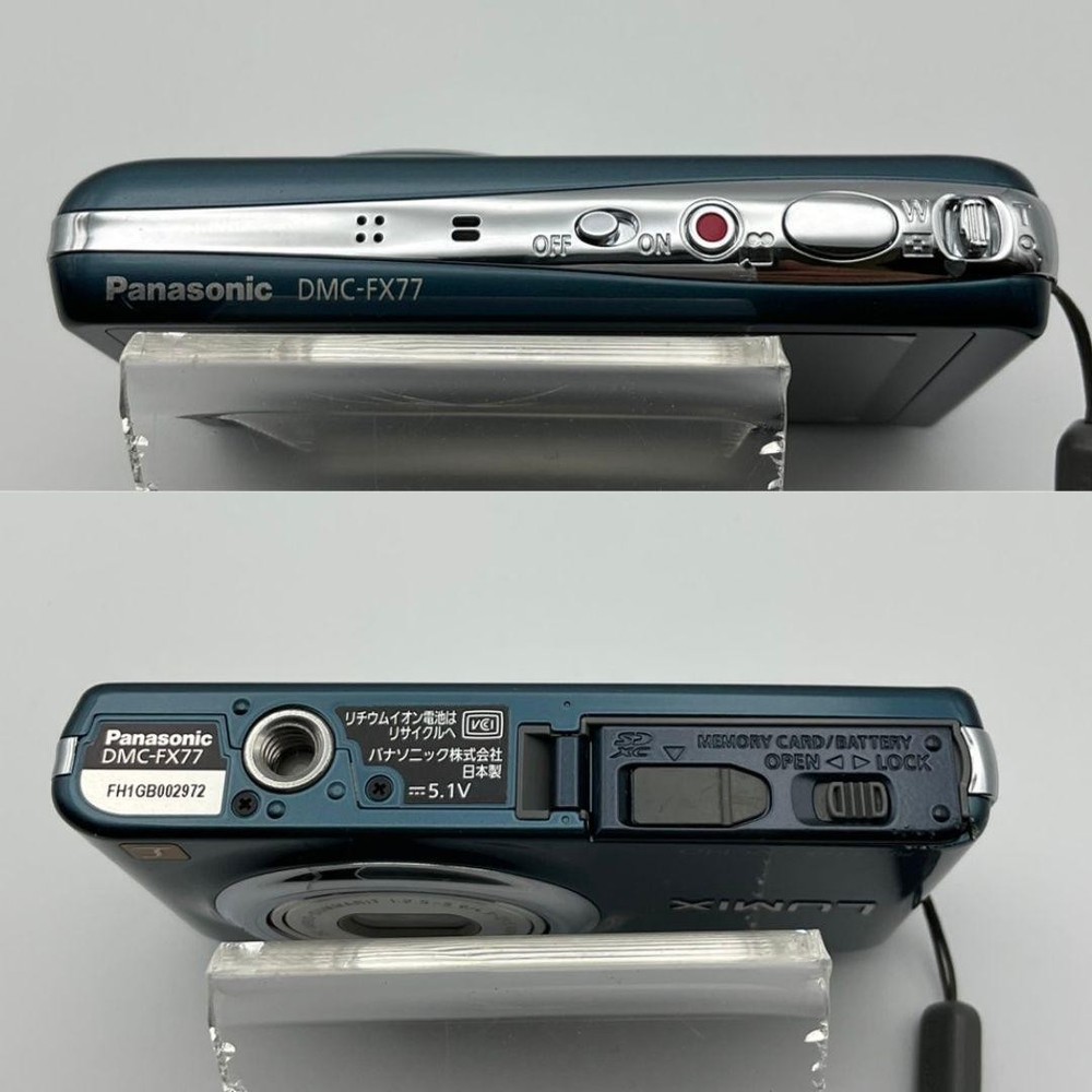 [Simple operation confirmed] Panasonic LUMIX DMC-FX77 compact digital camera