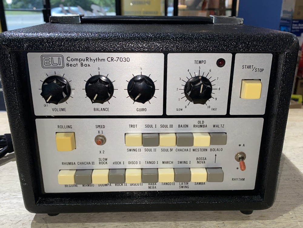 ELI CompuRhythm CR-7030 Analog Drum Machine