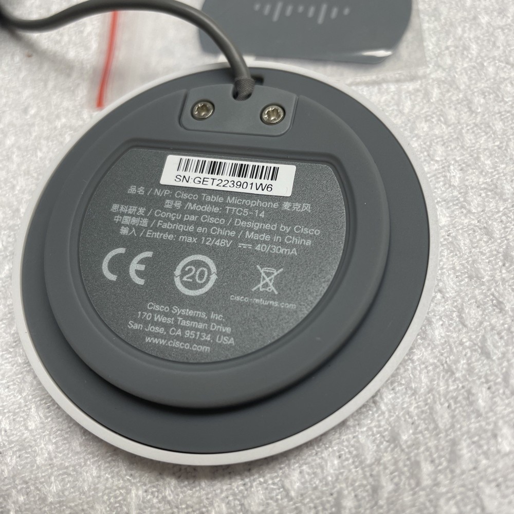 NEW Cisco Conference Table Microphone MODEL **TTC5-14**