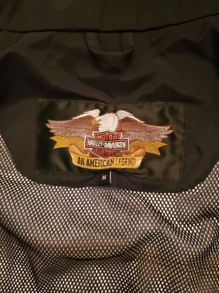 2003 Harley-Davidson Anniversary Edition reflective rain suit. Medium.